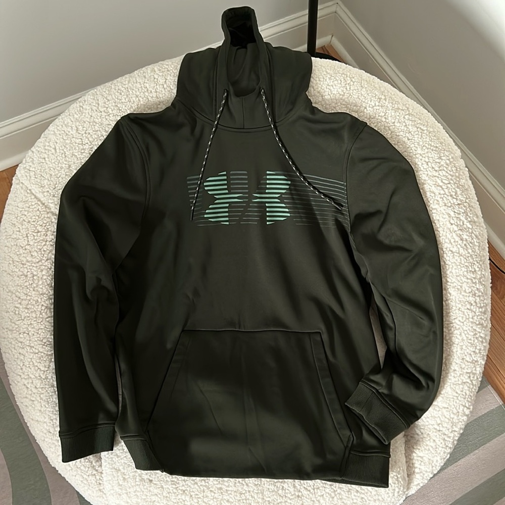 Under Armour cold Gear Army Green Hoodie